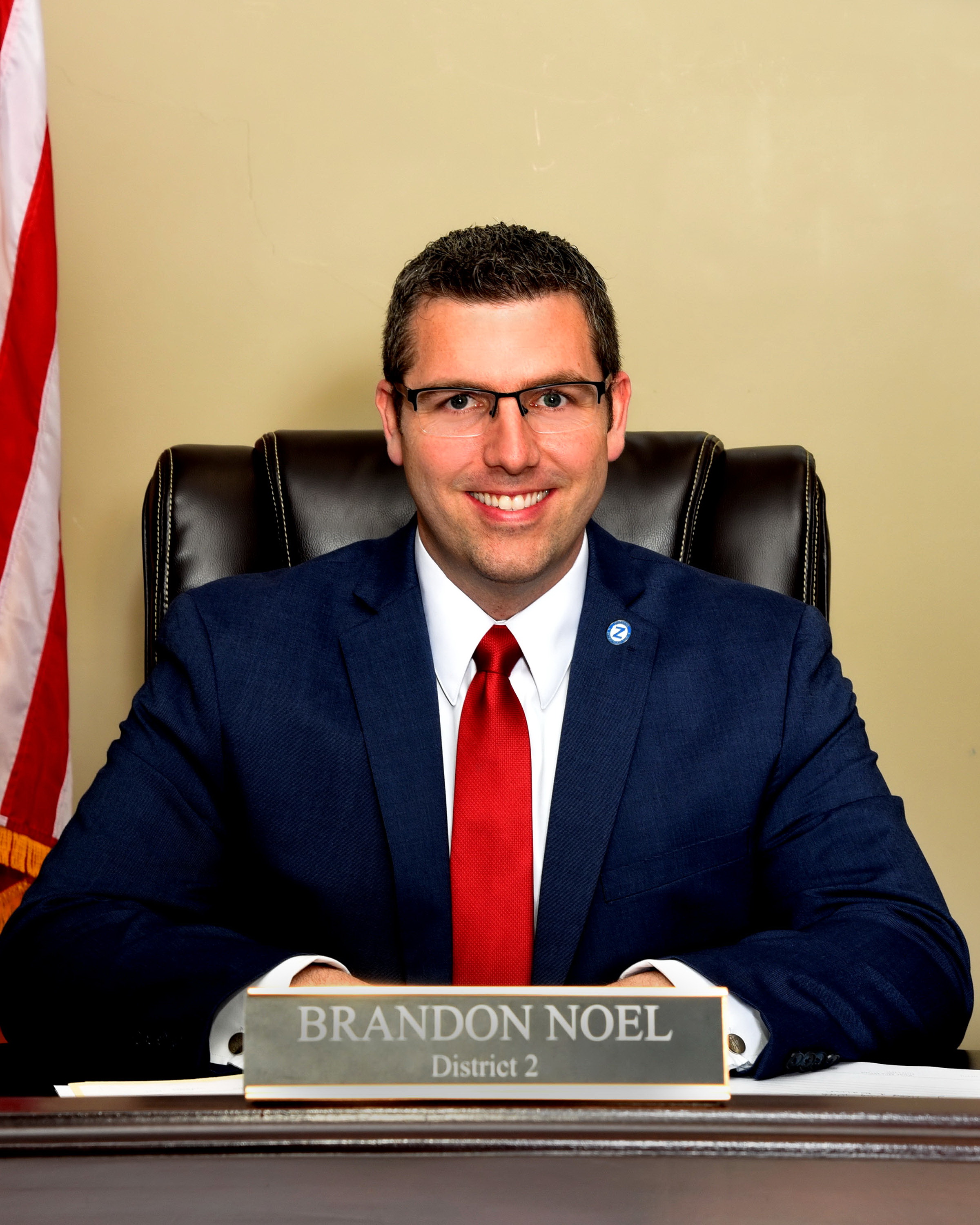 Mayor Pro Tempore Councilman Brandon Noel